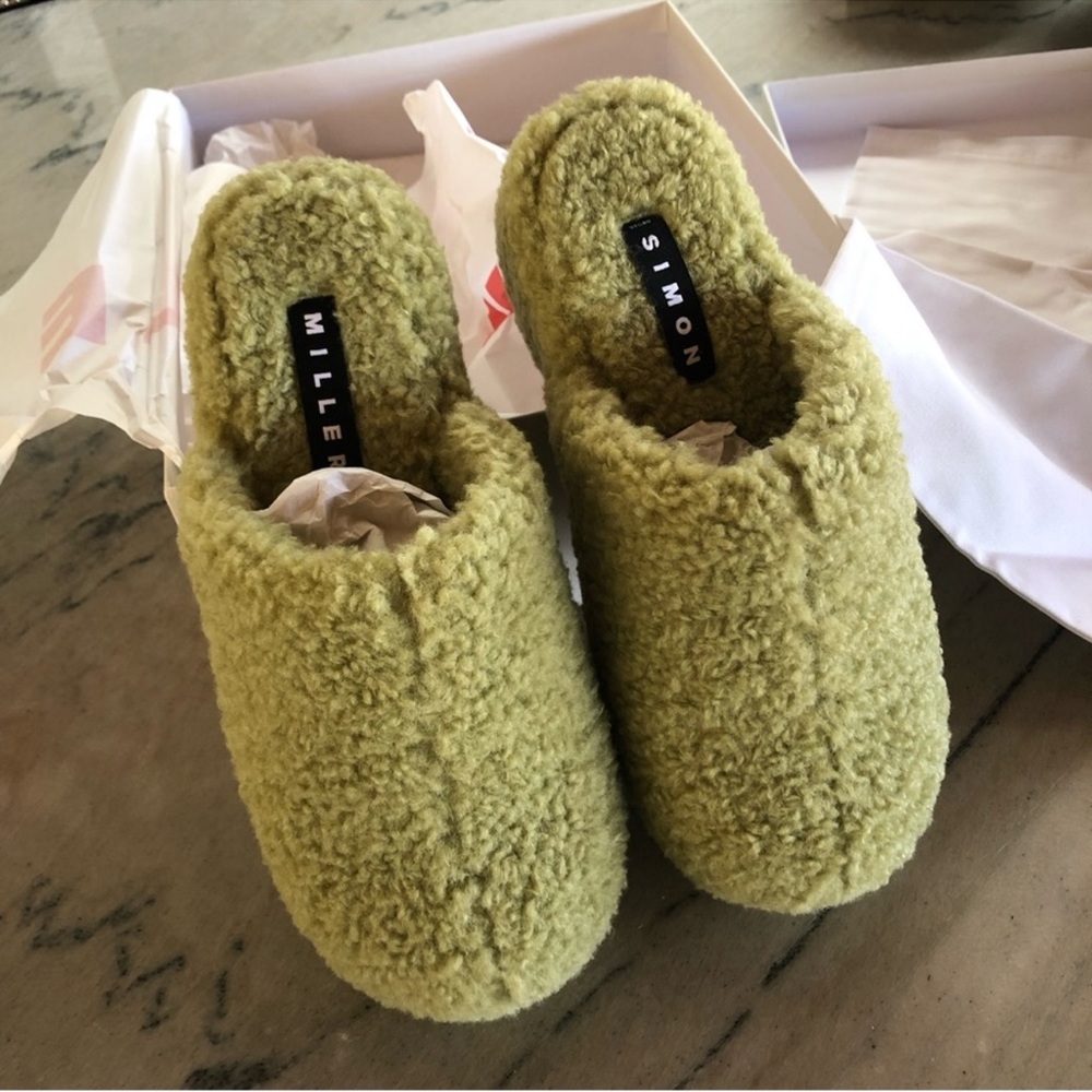 New Inbox Simon Miller Platform Fuzzy Vegan Shear… - image 2